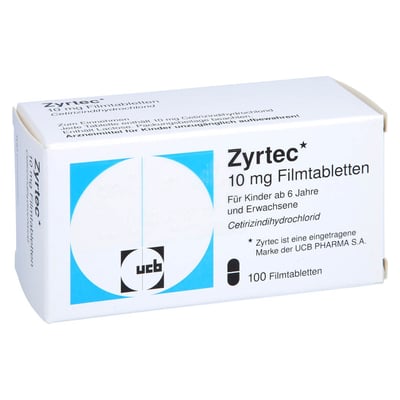 Zyrtec 10 mg Kohlpharma