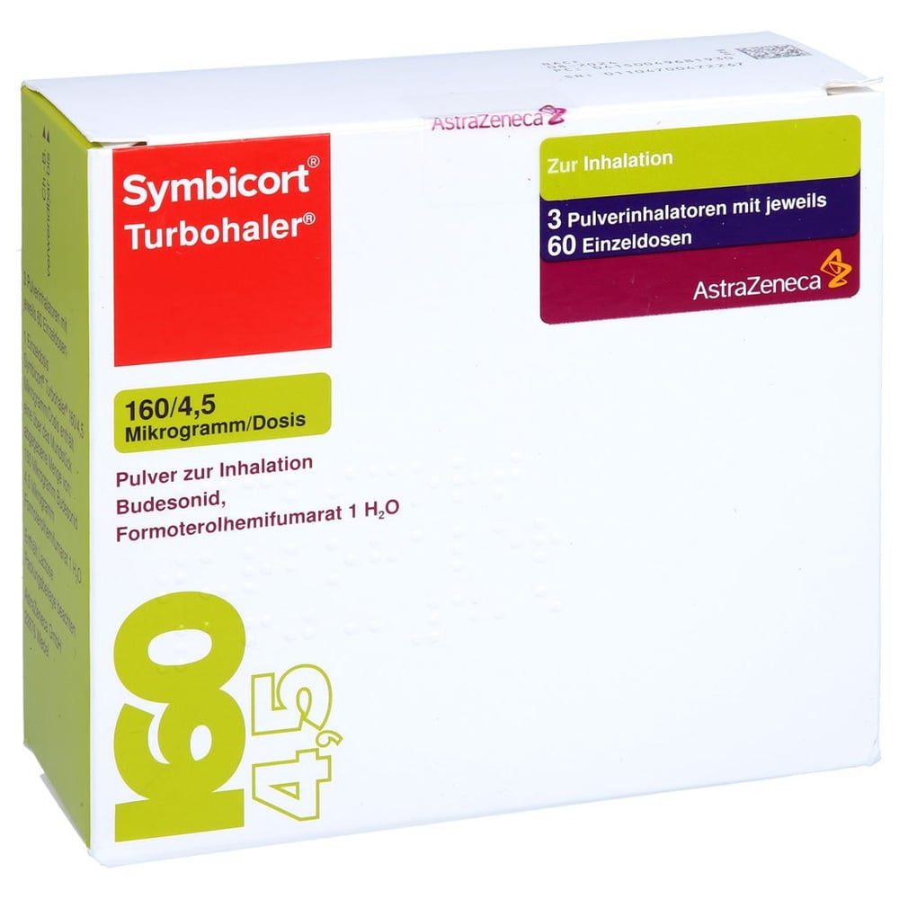 Symbicort Turbohaler 160/4,5 Mikrogramm/Dosis