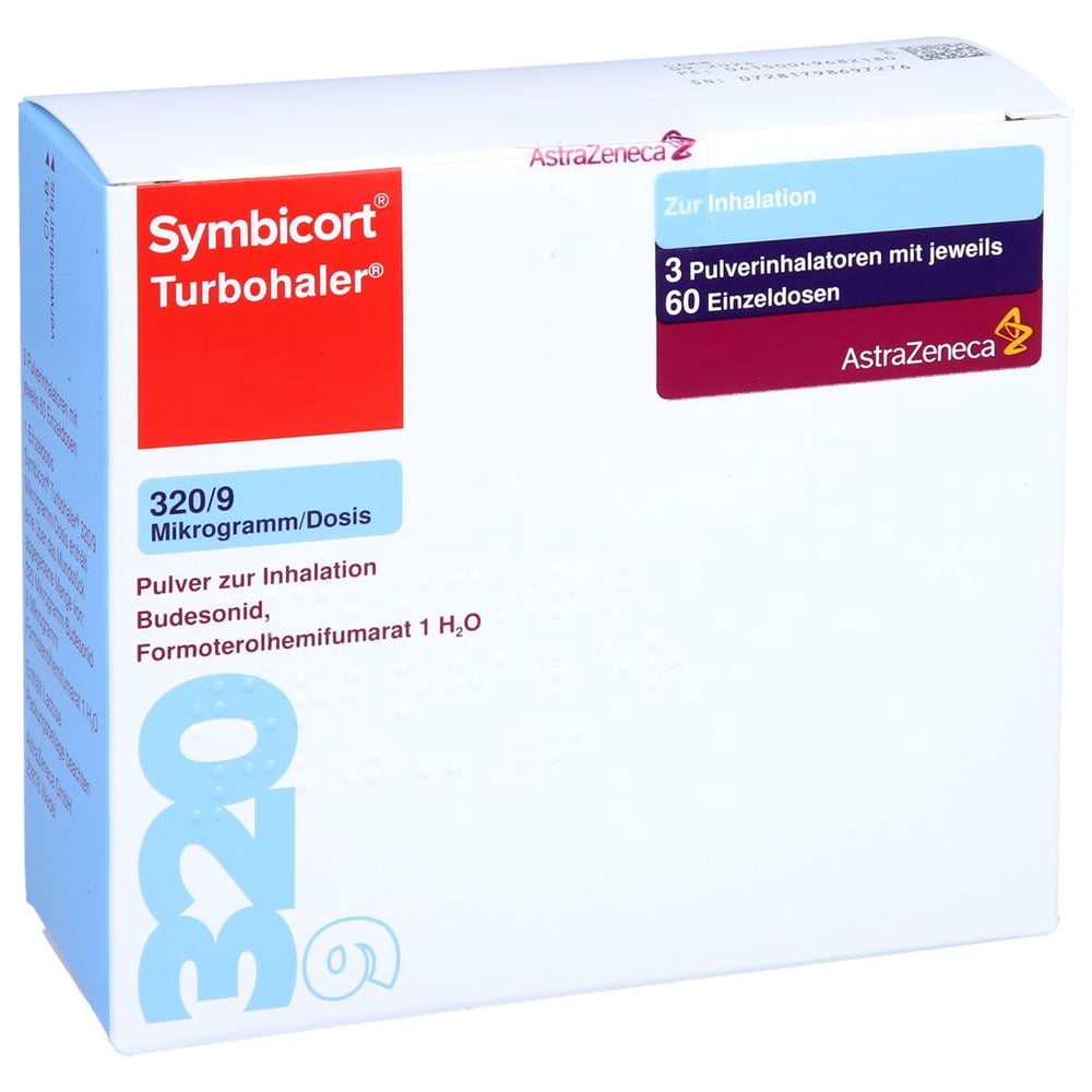 Symbicort Turbohaler 320/9 Mikrogramm/Dosis