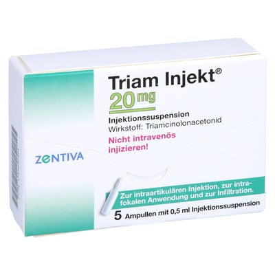 Triam Injekt 20 mg Kristall Produktbild 1
