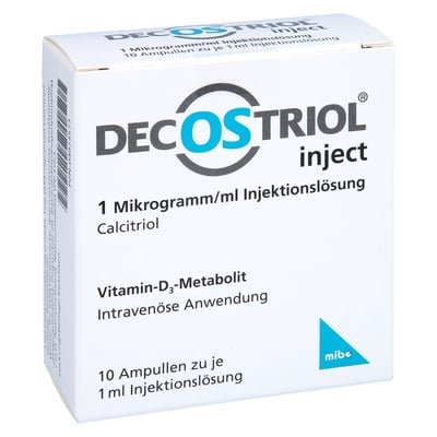 Decostriol inject 1 Mikrogramm/ml Injektionslösung