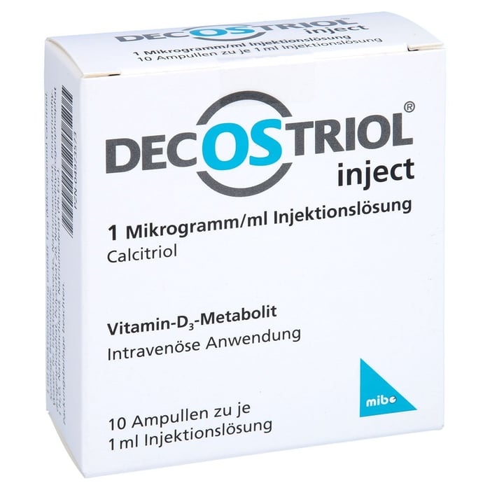 Decostriol inject 1 Mikrogramm/ml Injektionslösung
