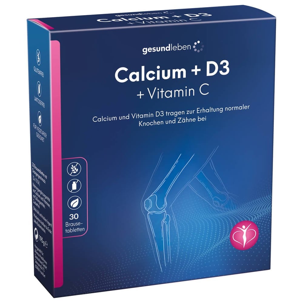 Gesund Leben Ca 800mg+d3+c