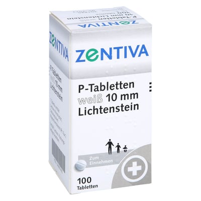 P Tabletten Weiss 10mm Li