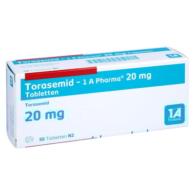Torasemid-1 A Pharma 20mg Tabletten