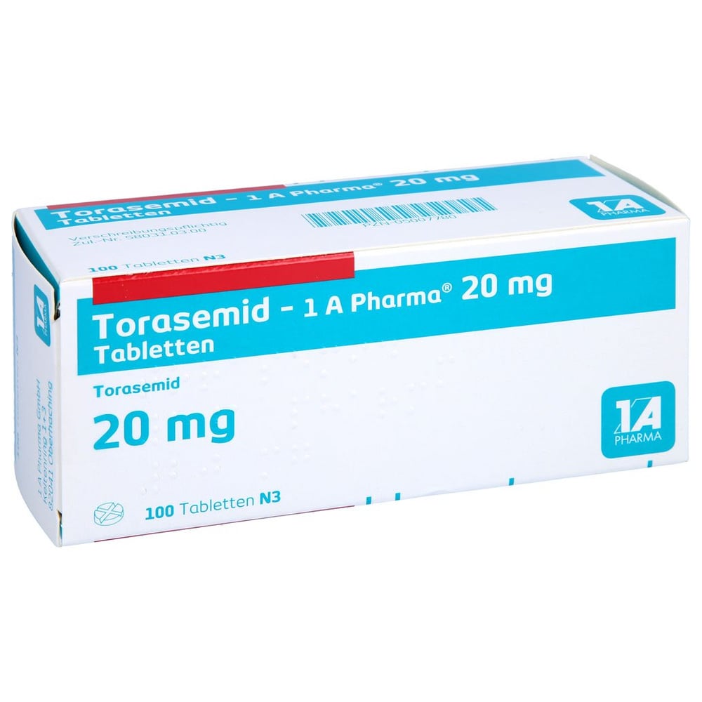 Torasemid-1 A Pharma 20mg Tabletten