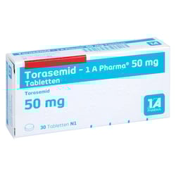 Torasemid - 1 A Pharma 50mg Tabletten