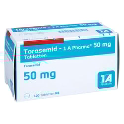 Torasemid - 1 A Pharma 50mg Tabletten