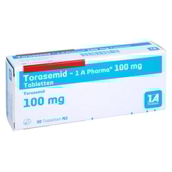 Torasemid - 1 A Pharma 100mg Tabletten