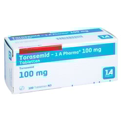 Torasemid - 1 A Pharma 100mg Tabletten