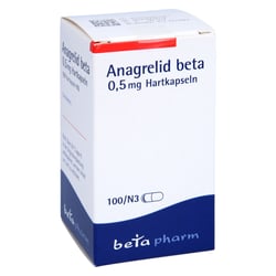 Anagrelid beta 0.5mg Hartkapseln
