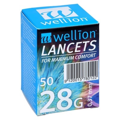 Wellion 28g Lancets