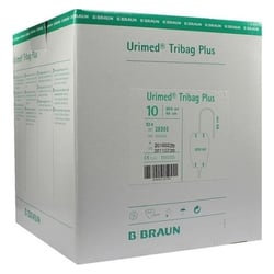 Urimed Tribag Plus Urin-Beinbtl.800ml steril 60cm