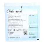 Vlieskompressen 10x10 cm 4-fach a 2 Stück steril