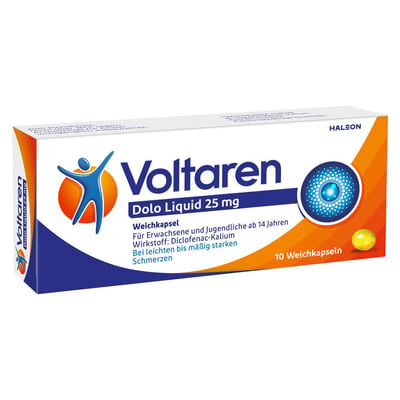 Voltaren Dolo Liquid 25 mg Produktbild 1