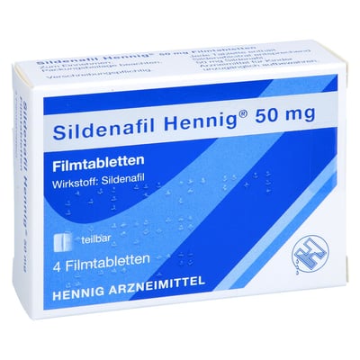Sildenafil Hennig 50 mg