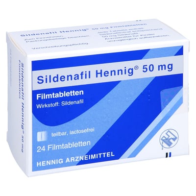 Sildenafil Hennig 50 mg