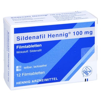 Sildenafil Hennig 100 mg