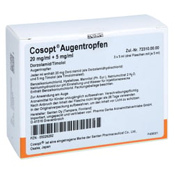 Cosopt 20 mg/ml+5 mg/ml