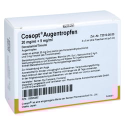 Cosopt 20mg/ml+5mg/ml