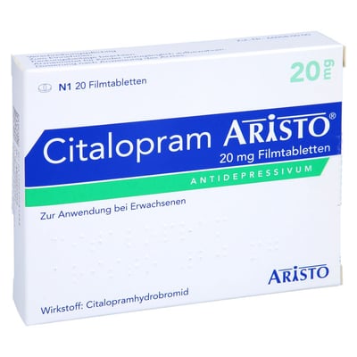 Citalopram Aristo 20 mg