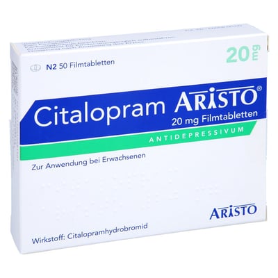 Citalopram Aristo 20 mg