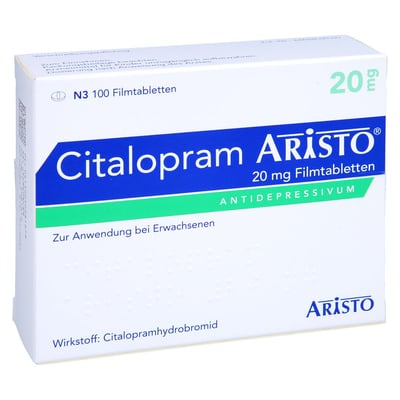 Citalopram Aristo 20 mg