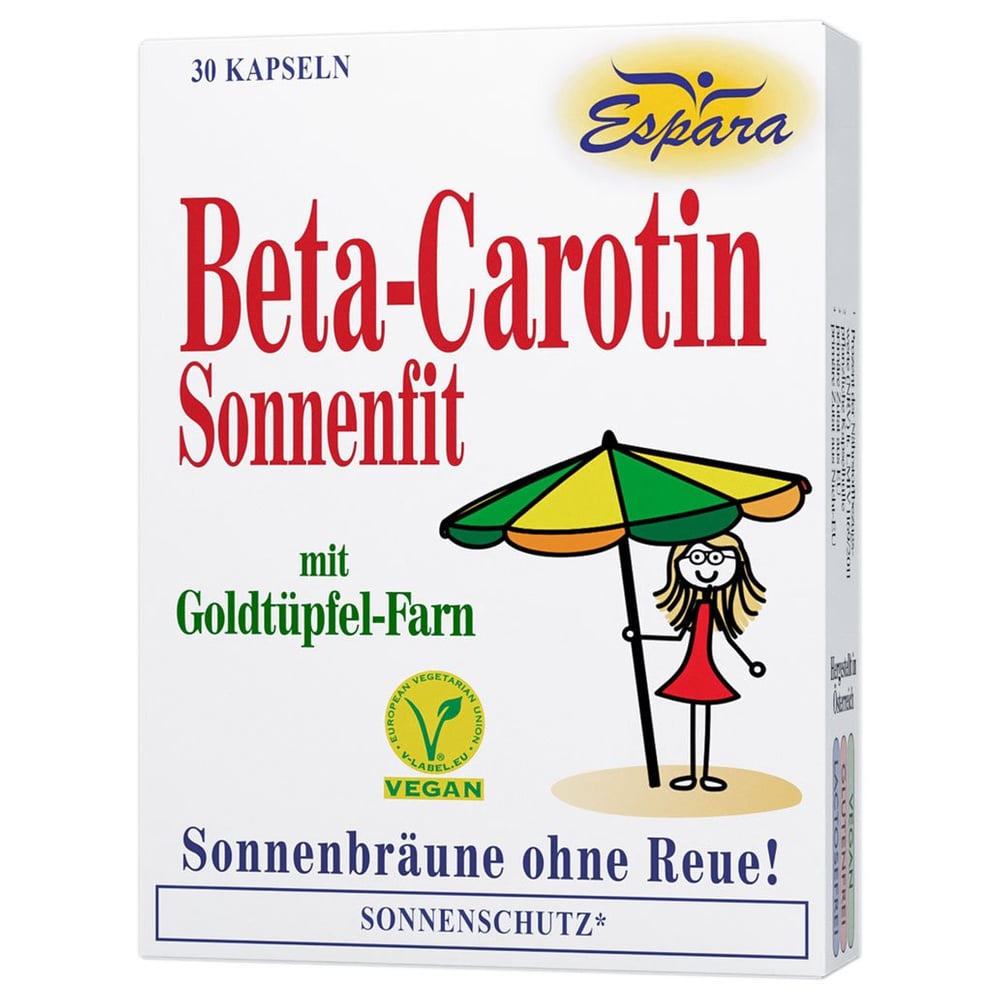 Beta Carotin Sonnenfit Kapseln
