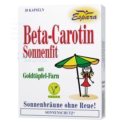 Beta Carotin Sonnenfit Kapseln
