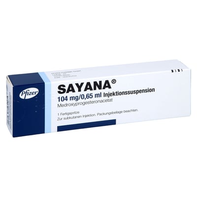 Sayana 104 mg/0,65 ml Produktbild 1