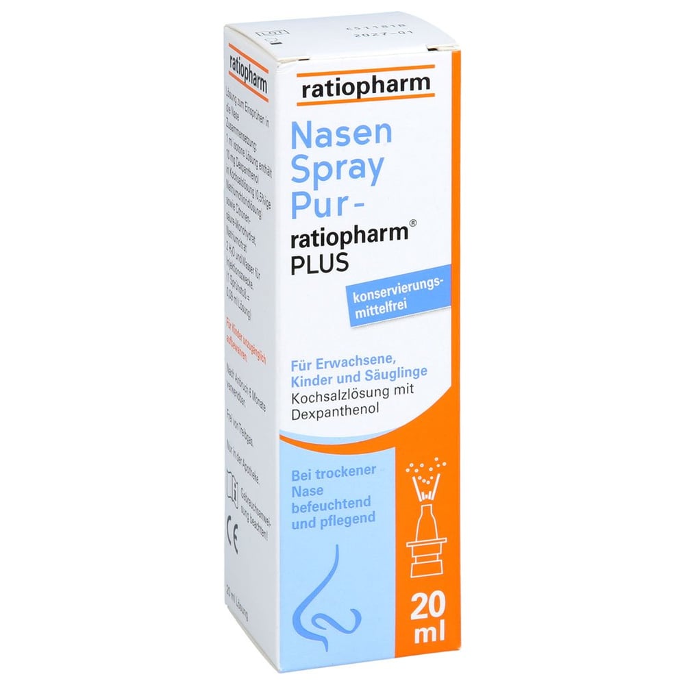 Nasenspray PUR ratiopharm plus