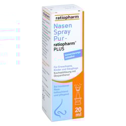 Nasenspray PUR ratiopharm plus
