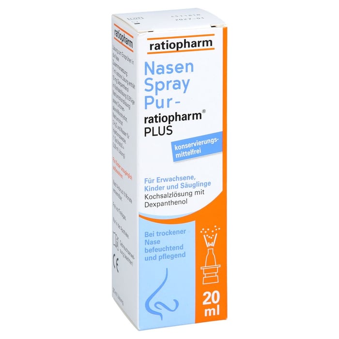 Nasenspray PUR ratiopharm plus