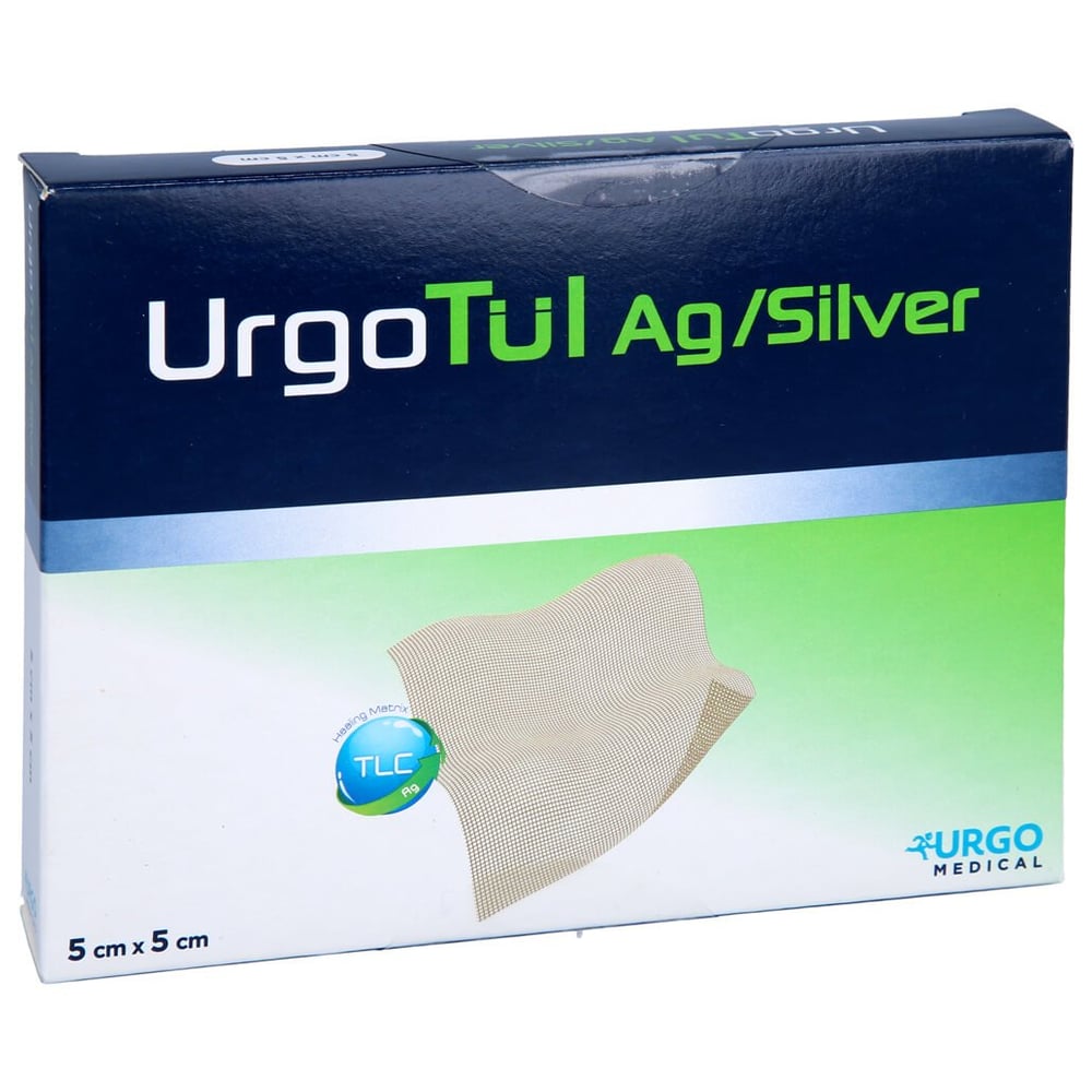 Urgotül Silver 5x5cm