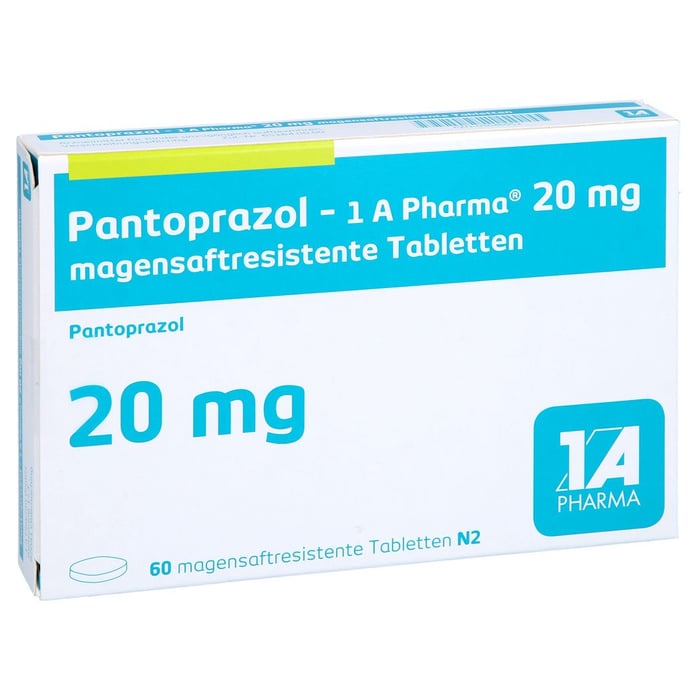 Pantoprazol-1A Pharma 20mg