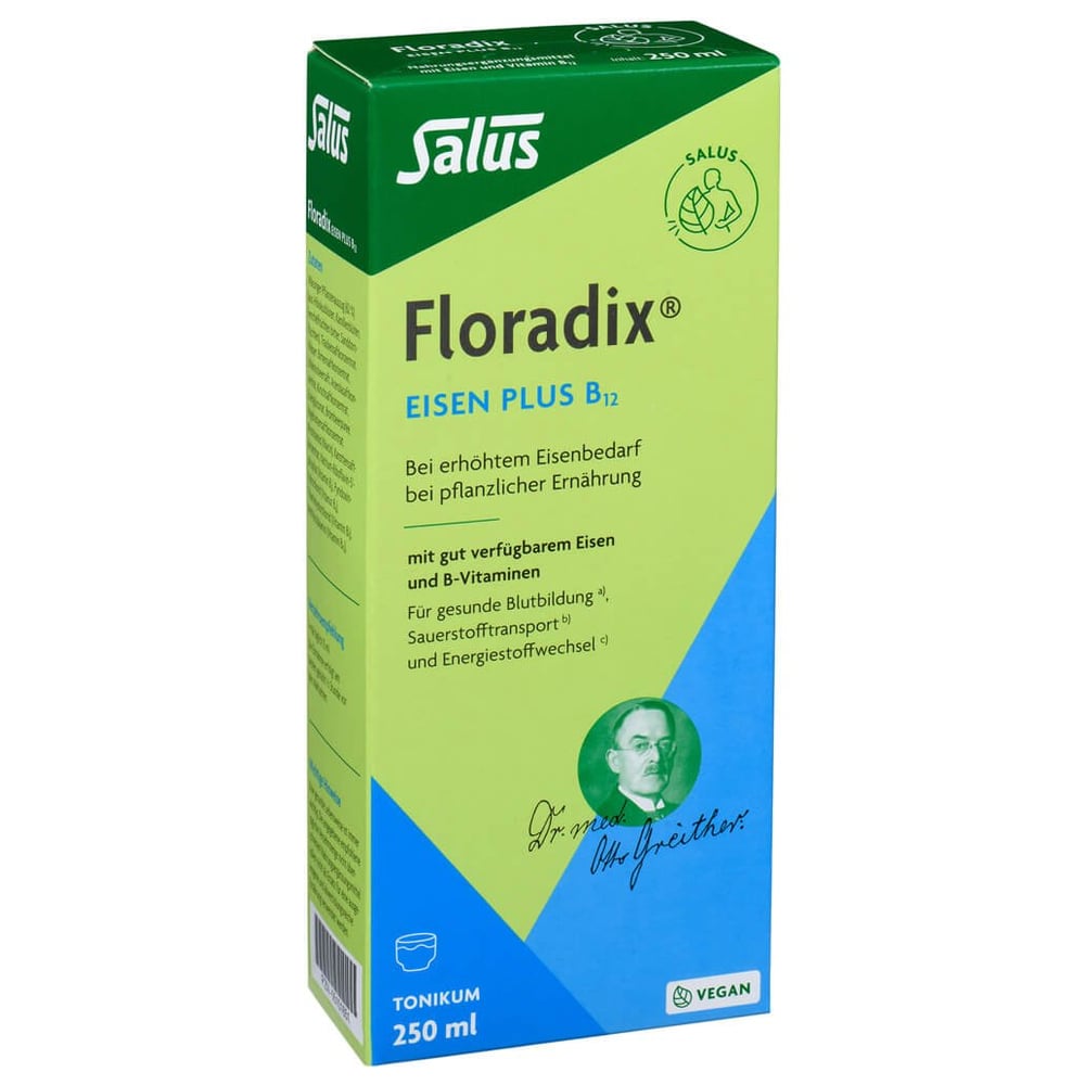 Floradix Eisen plus B12 vegan Tonikum