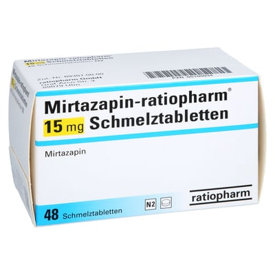 Mirtazapin-ratiopharm 15 mg