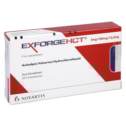 Exforge HCT 5 mg/160 mg/12,5 mg