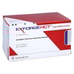 Exforge HCT 5 mg/160 mg/12,5 mg