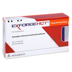 Exforge HCT 10 mg/320 mg/25 mg