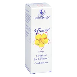 Bach Kombination 5 Flow.Notfall Tropfen Heal.Herbs