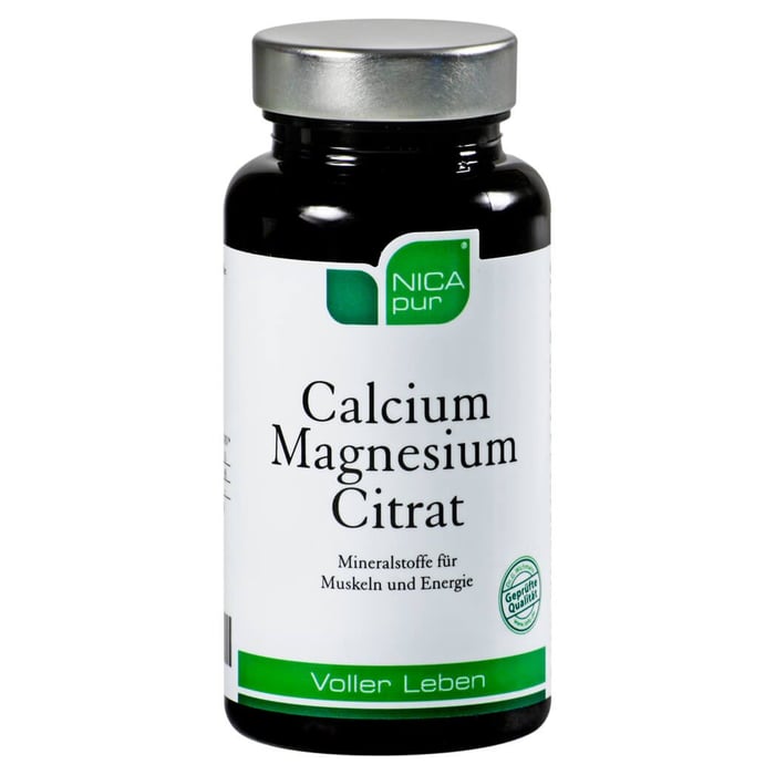 Nicapur Calcium Magnesium Citrat Kapseln