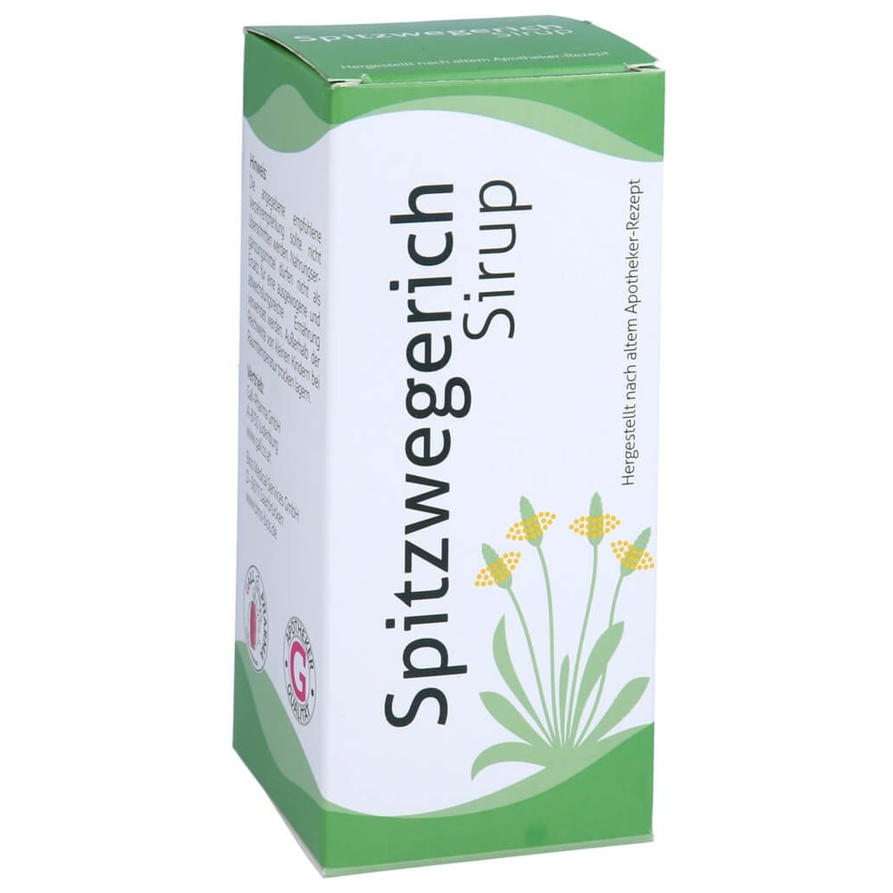 Spitzwegerich Sirup