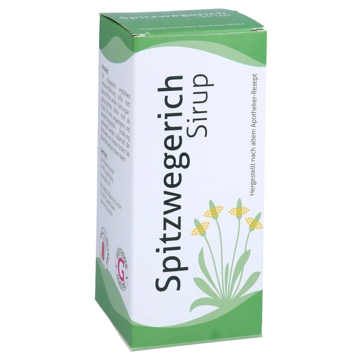 Spitzwegerich Sirup