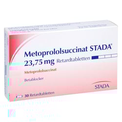 Metoprololsuccinat STADA 23,75 mg