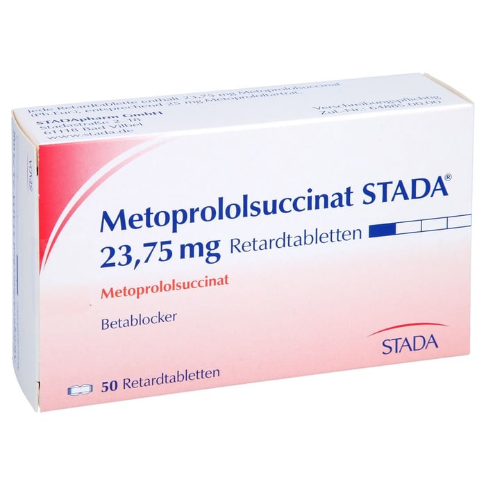 Metoprololsuccinat STADA 23,75mg
