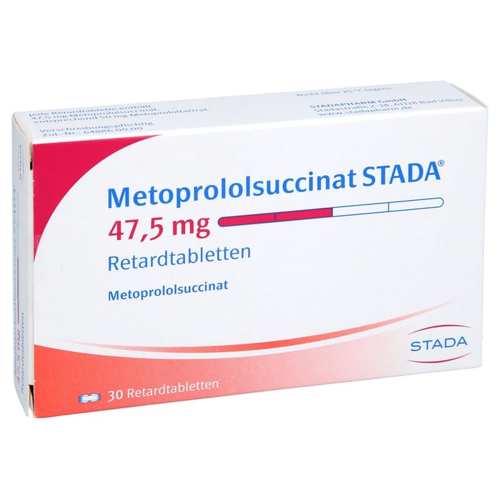 Metoprololsuccinat STADA 47,5mg