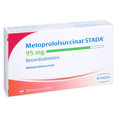 Metoprololsuccinat STADA 95 mg