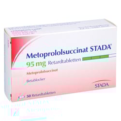 Metoprololsuccinat STADA 95 mg