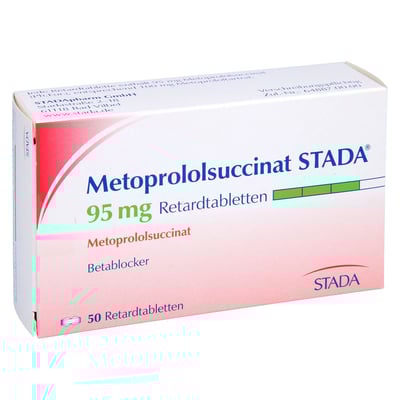 Metoprololsuccinat STADA 95 mg